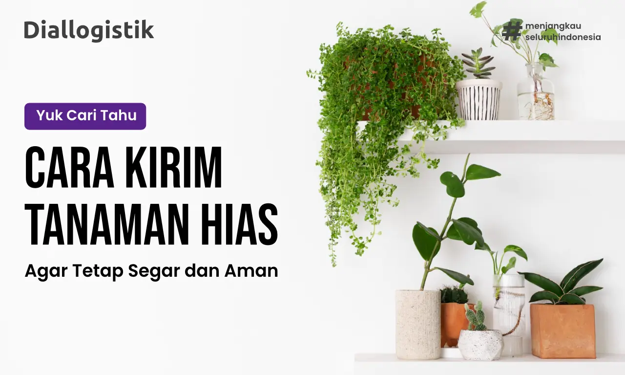cara kirim tanaman hias